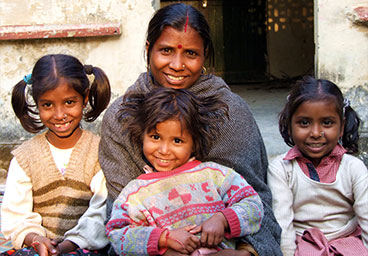 SSarva's projects are small and varied, specifically adapted to the needs of the people and the communities with which the charity works.